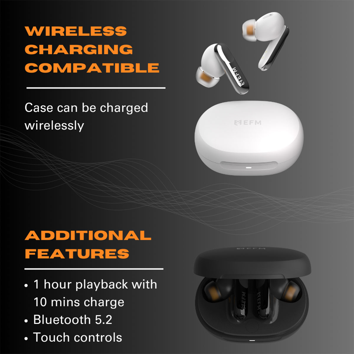 EFM Chicago True Wireless Earbuds EFM