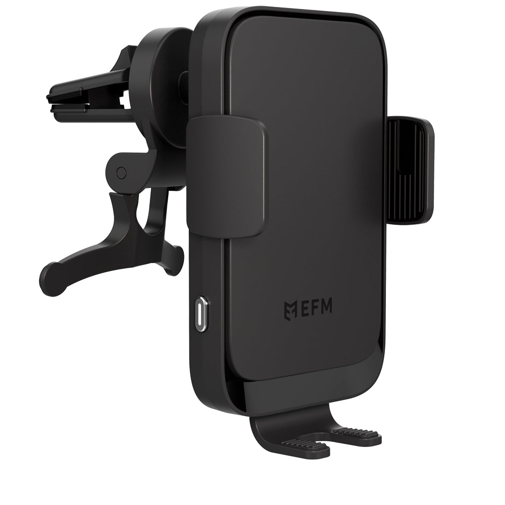 EFM Dual-Coil Wireless Car Charger Phone Holder EFM