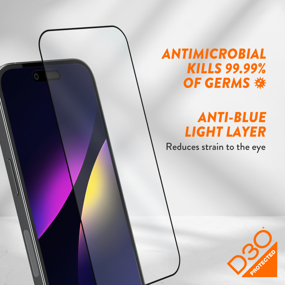 EFM ScreenSafe D3O Glass Screen Protector EFM