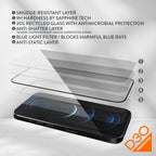 EFM D3O ScreenSafe Glass Protector for iPhone 15 Pro Max