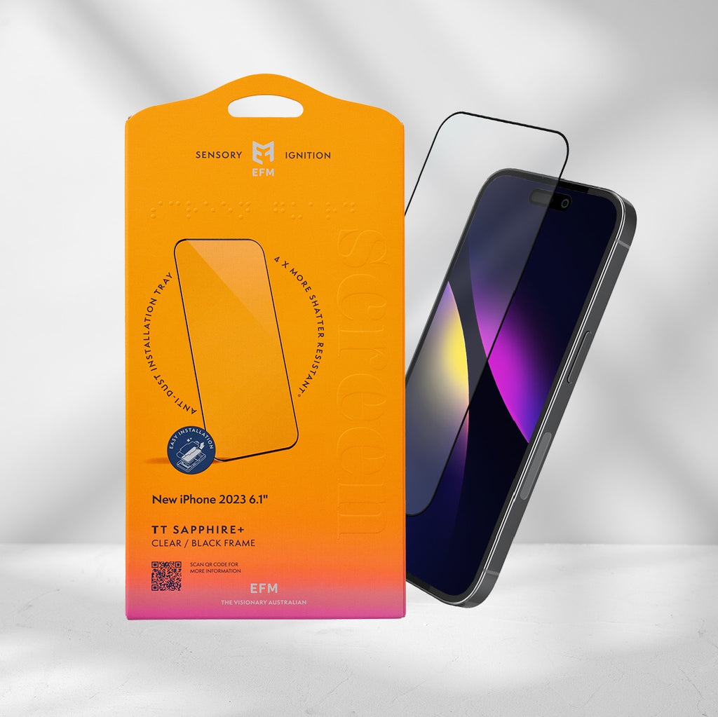 EFM Sapphire Screen Armour - Ultra Tough Screen Protector EFM