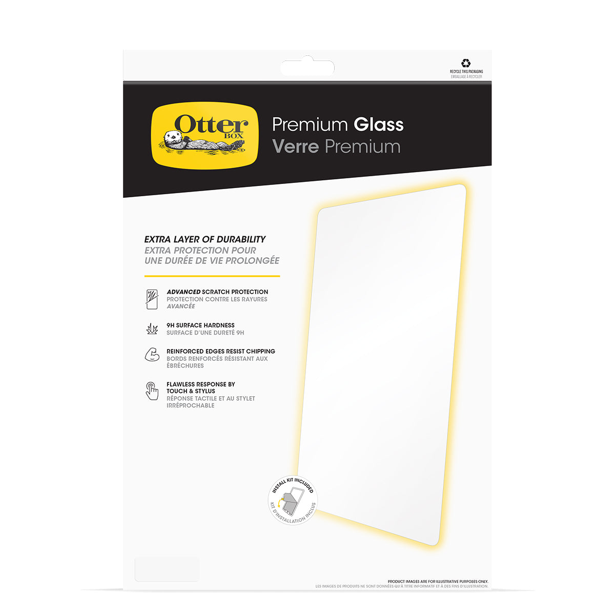 OtterBox Premium Glass Screen Protector for iPad Pro M4 11-inch 