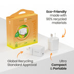 EFM ECO 20W Fast Wall Charger - Eco-Friendly & Efficient Power EFM