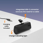 EFM Twin Pack USB-C Portable Power - Black