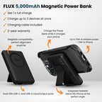 EFM FLUX 5000mAh Magnetic Wireless Power Bank EFM