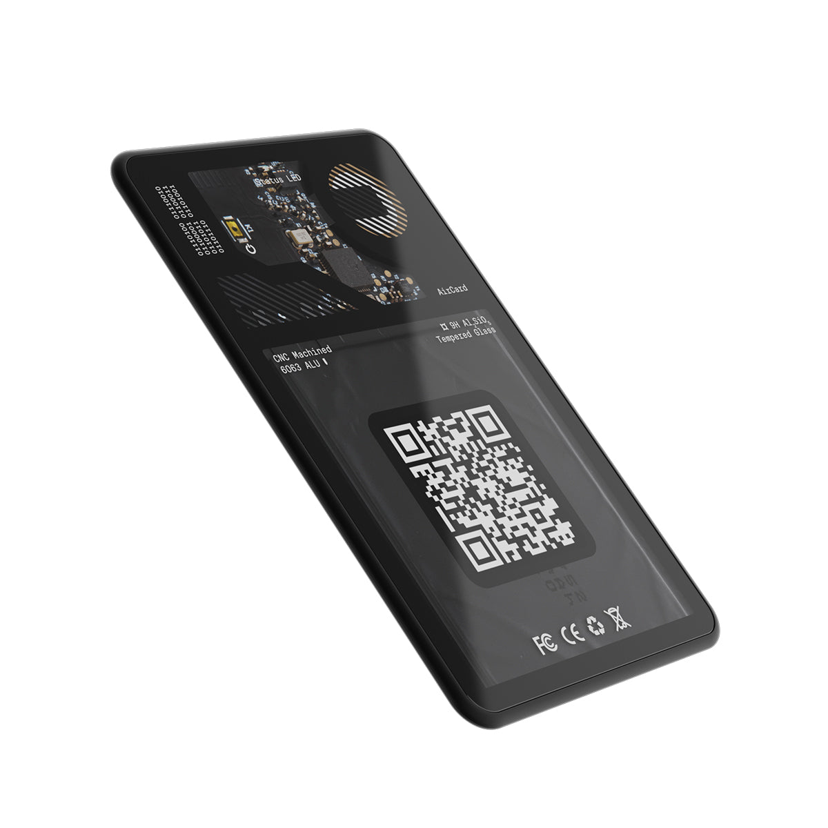 AirCard: Slim Apple Find My Wallet Tracker with Digital Business Card ROLLINGSQ