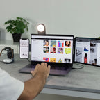EDGE Pro: Magnetic Phone & Tablet Mount, Wireless Charger & Video Light ROLLINGSQ