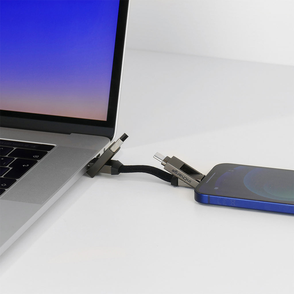 inCharge 6 Universal 6-in-1 Keyring Charging & Data Cable ROLLINGSQ