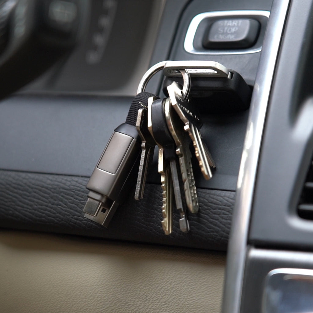 inCharge 6 Universal 6-in-1 Keyring Charging & Data Cable ROLLINGSQ