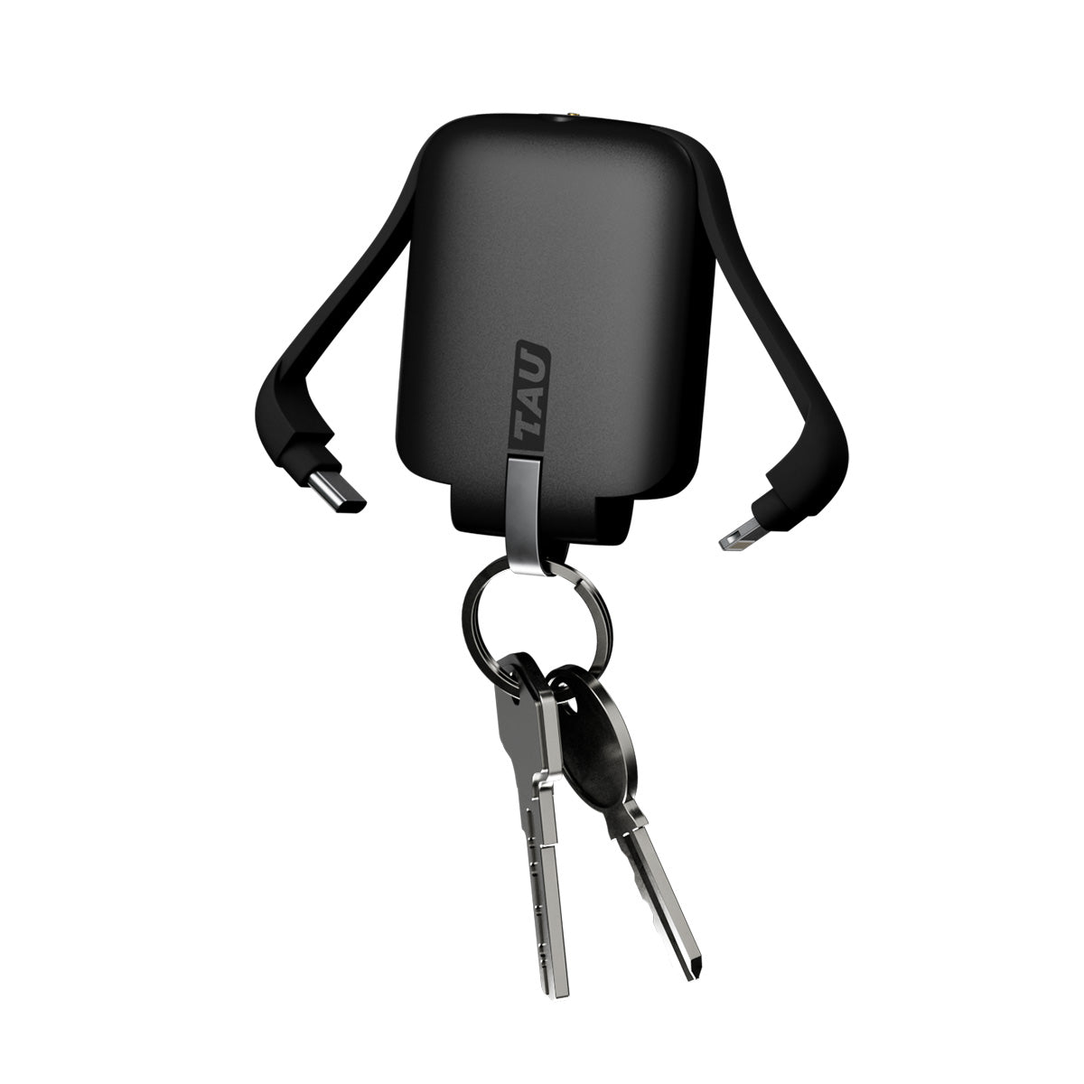 TAU Keyring Power Bank - 3-in-1 Mini Portable Emergency Charger ROLLINGSQ