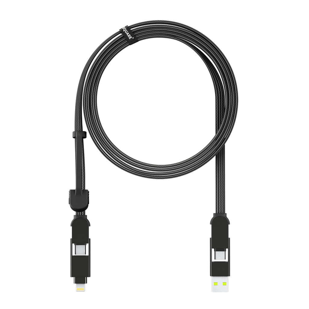 inCharge XL 2m Universal Fast Charging & Data Cable for All Devices ROLLINGSQ