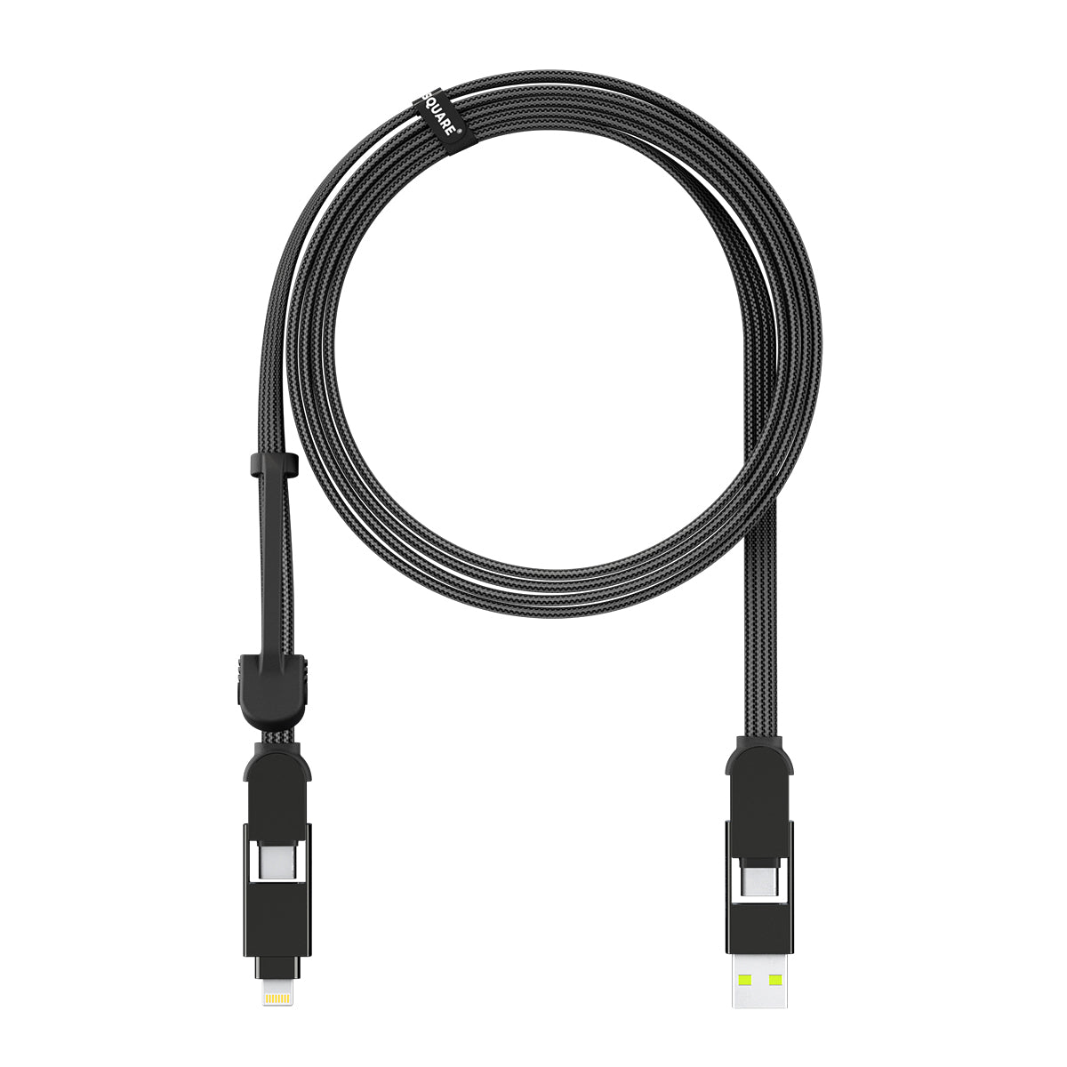 inCharge XL 2m Universal Fast Charging & Data Cable for All Devices ROLLINGSQ