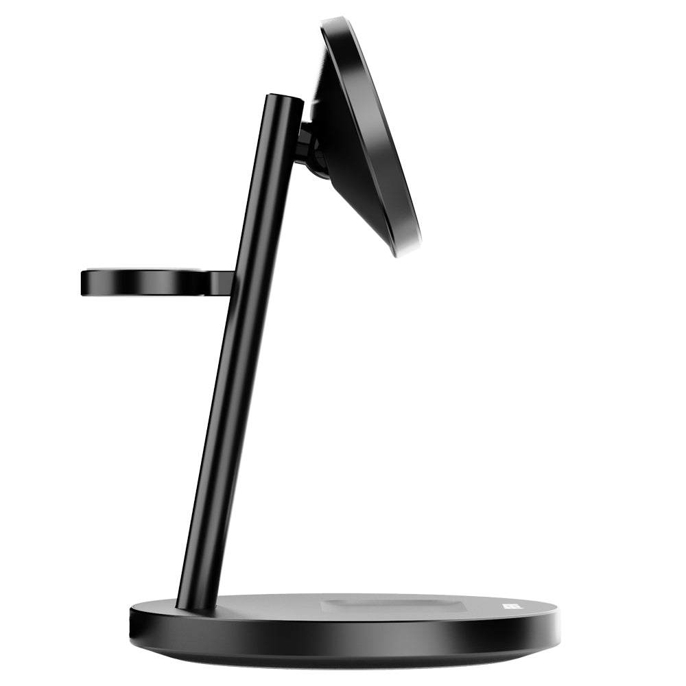 EFM Qi2 Trio Magnetic Wireless Charging Stand for iPhone & Apple Watch