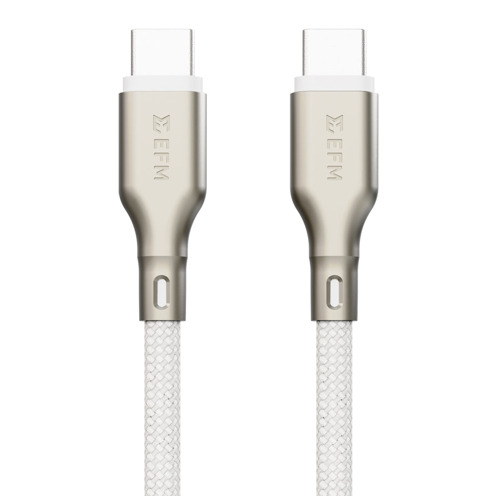 EFM USB-C 140W Fast Charging & Data Cable | Durable Aramid Fibre 1M 