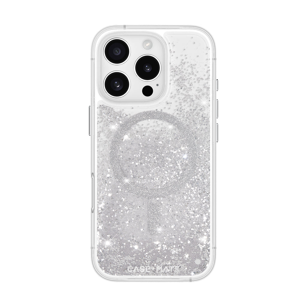 Sparkling Liquid Glitter Waterfall Phone Case with MagSafe CASE-MATE