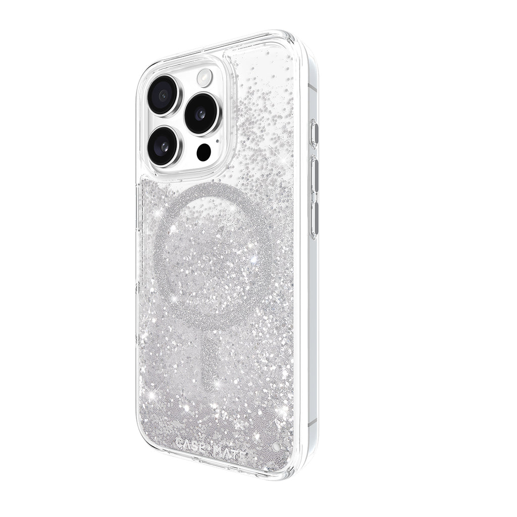 Sparkling Liquid Glitter Waterfall Phone Case with MagSafe CASE-MATE