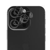 EFM Camera Lens Armour for iPhone 16 Pro & iPhone 16 Pro Max - Carbon