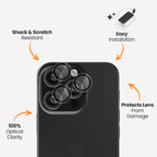 EFM Camera Lens Protector | Tough Anti-Scratch & Impact Shield EFM