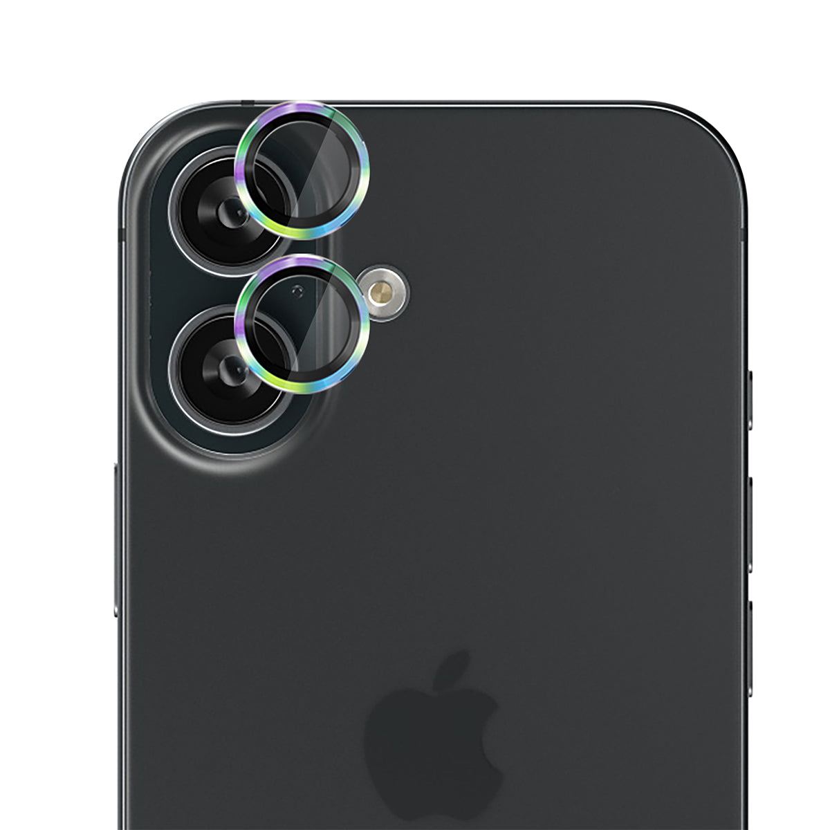EFM Rainbow Camera Lens Armour for iPhone 16 / 16 Plus