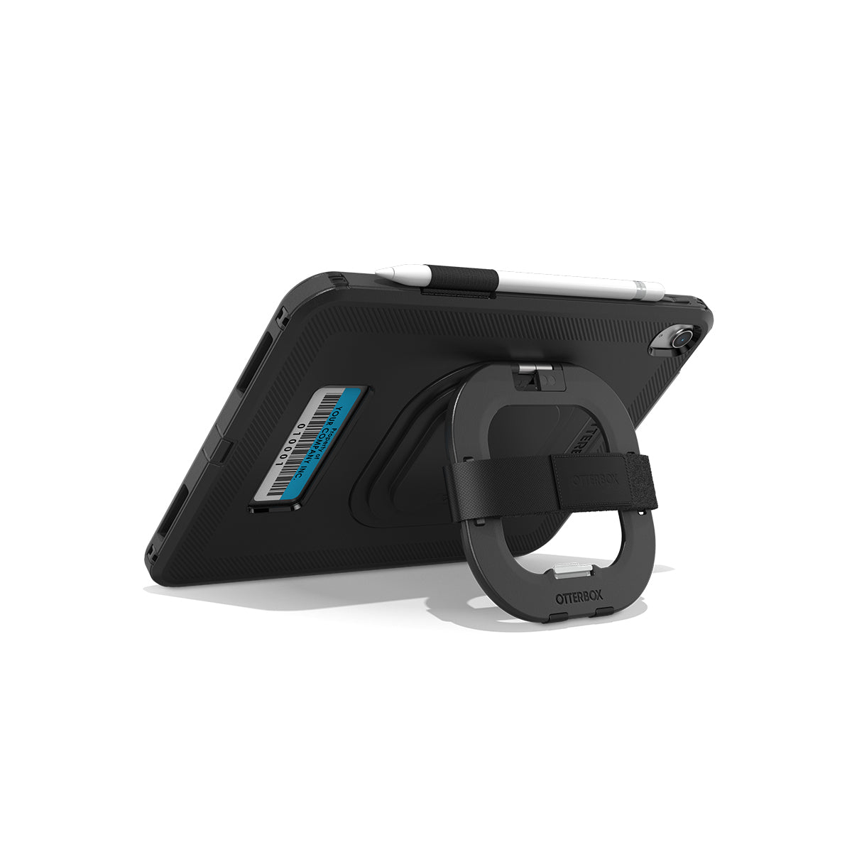 OtterBox Defender iPad 10.9 Case - Handstrap & Kickstand - 10th Gen - Black 