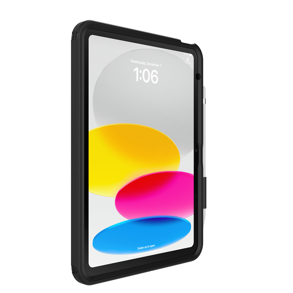 OtterBox Defender iPad 10.9 Case - Handstrap & Kickstand - 10th Gen - Black 