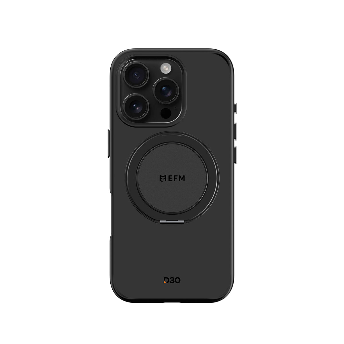 EFM Alta D3O Bio Protective Case for iPhone 16 Pro - Black