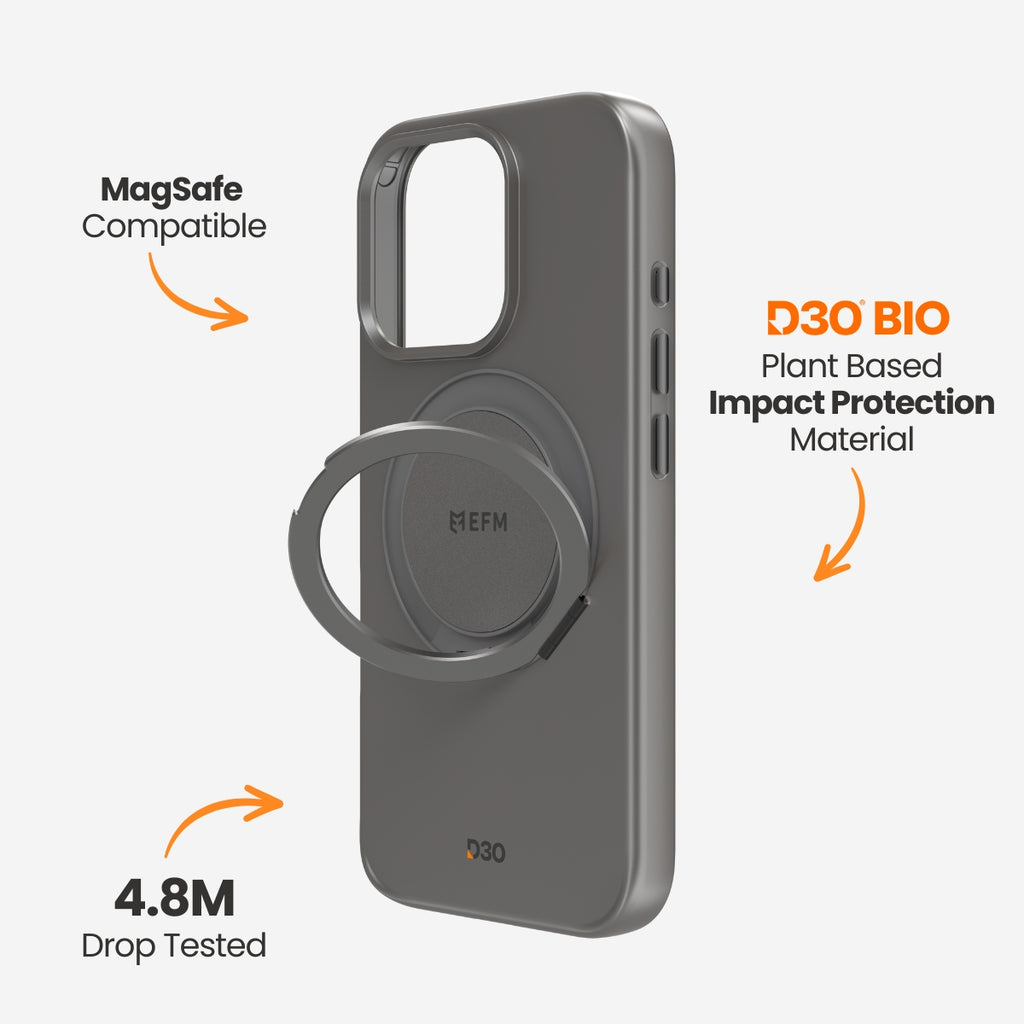 EFM Alta MagSafe Kickstand Case | Slim Drop Protection EFM