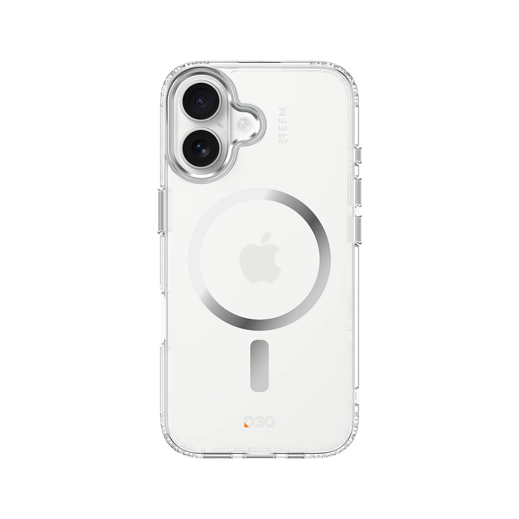 EFM Volta Clear Case for iPhone 16 with D3O Bio