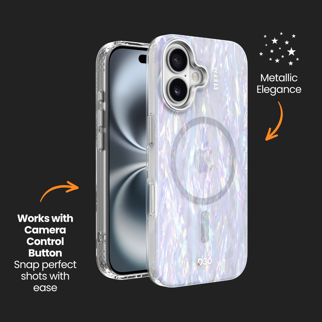 EFM Volta iPhone 16 Case - D3O Bio Drop Protection - Pearl
