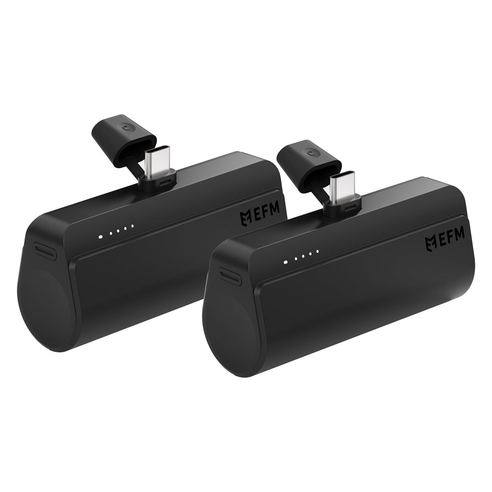 EFM On-The-Go Twin Pack Portable Power Banks EFM
