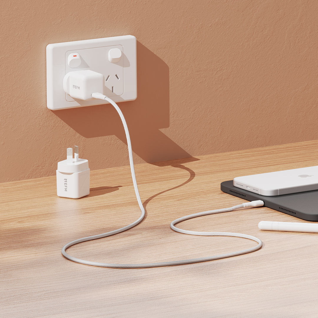 EFM ECO 30W GaN Fast Wall Charger Twin Pack EFM
