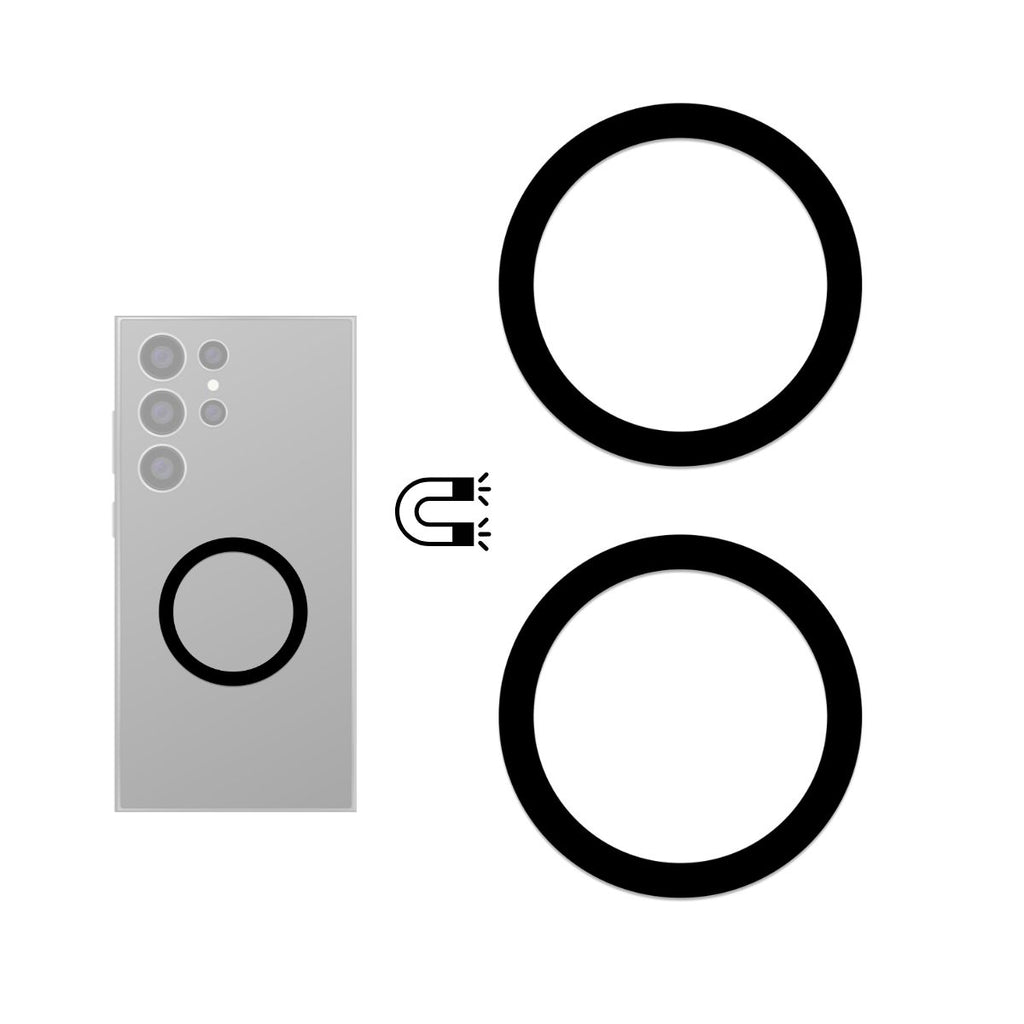 EFM Halo Twin Pack - Black MagSafe Compatible Phone Accessories 