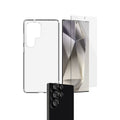 EFM 3-in-1 Phone Protection Bundle | Clear Case, Screen & Camera EFM