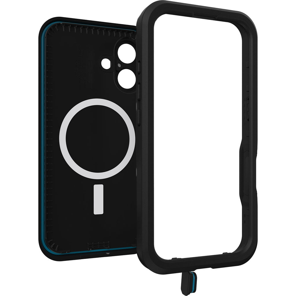 OtterBox Fre Waterproof MagSafe Case for iPhone 16 - Black 