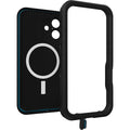 OtterBox Fre Waterproof MagSafe Case for iPhone 16 - Black 