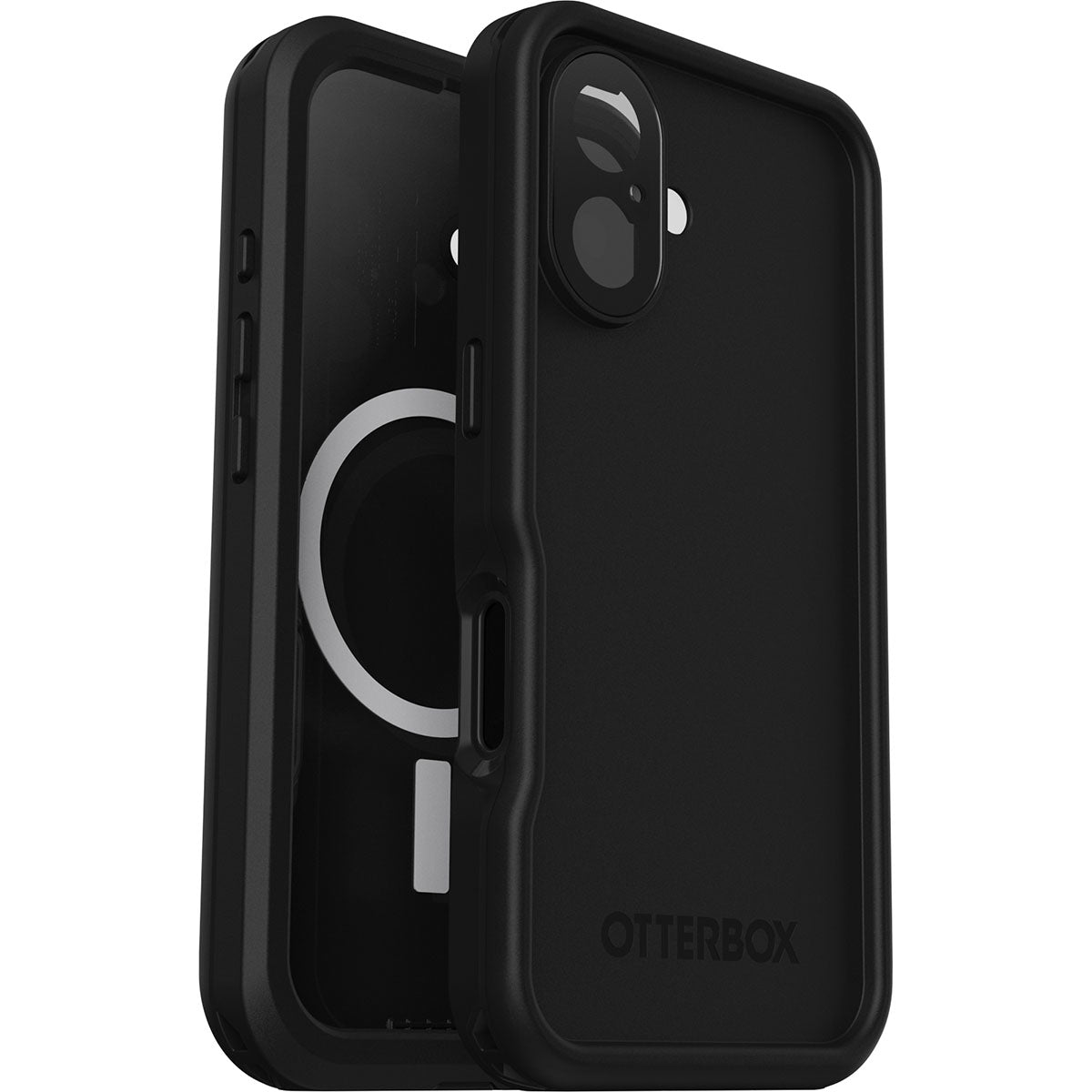 OtterBox Fre Waterproof MagSafe Case for iPhone 16 - Black 