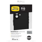 OtterBox Fre Waterproof MagSafe Case for iPhone 16 - Black 