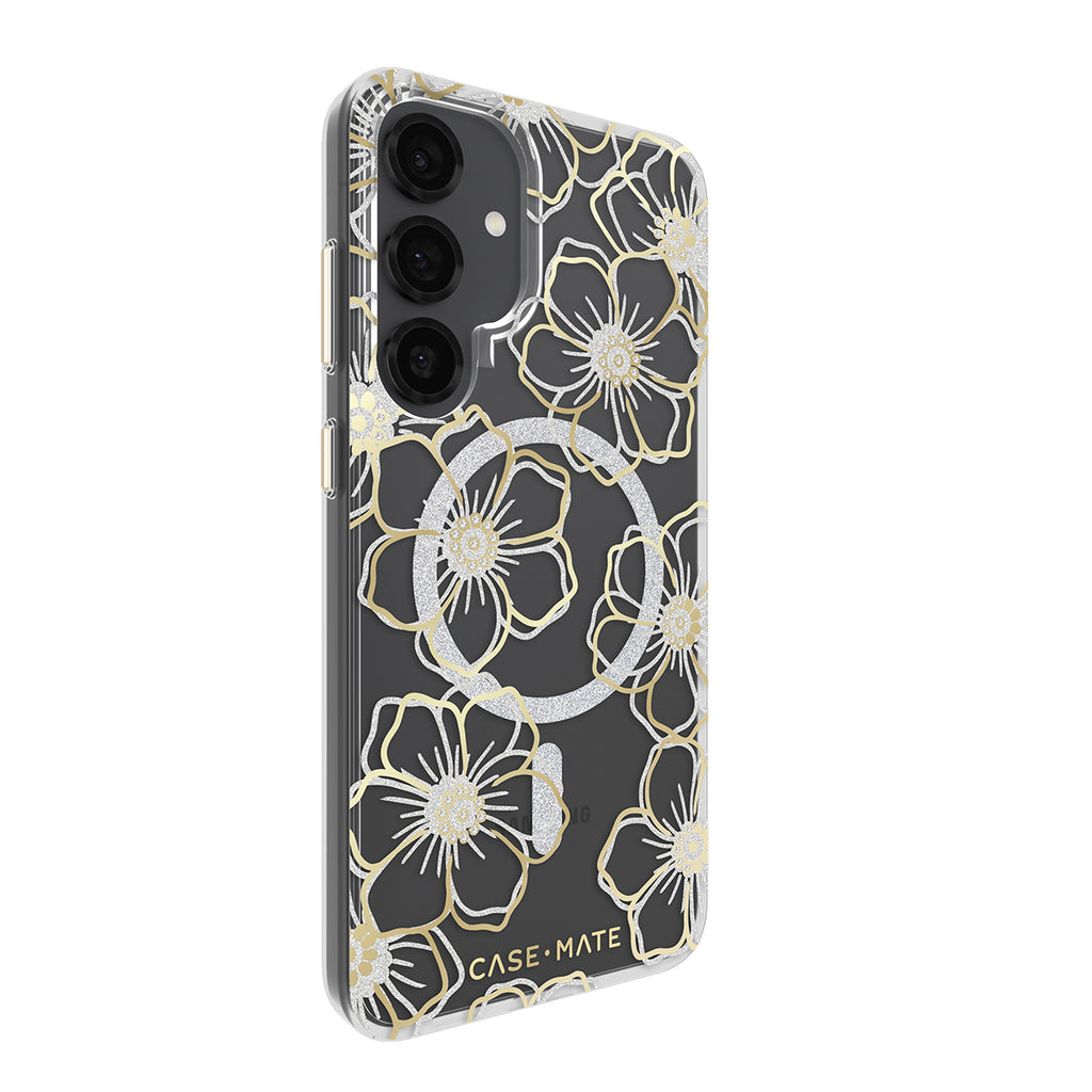 Case-Mate Floral Gems Glitter Rhinestone Case - 10ft Protection CASE-MATE