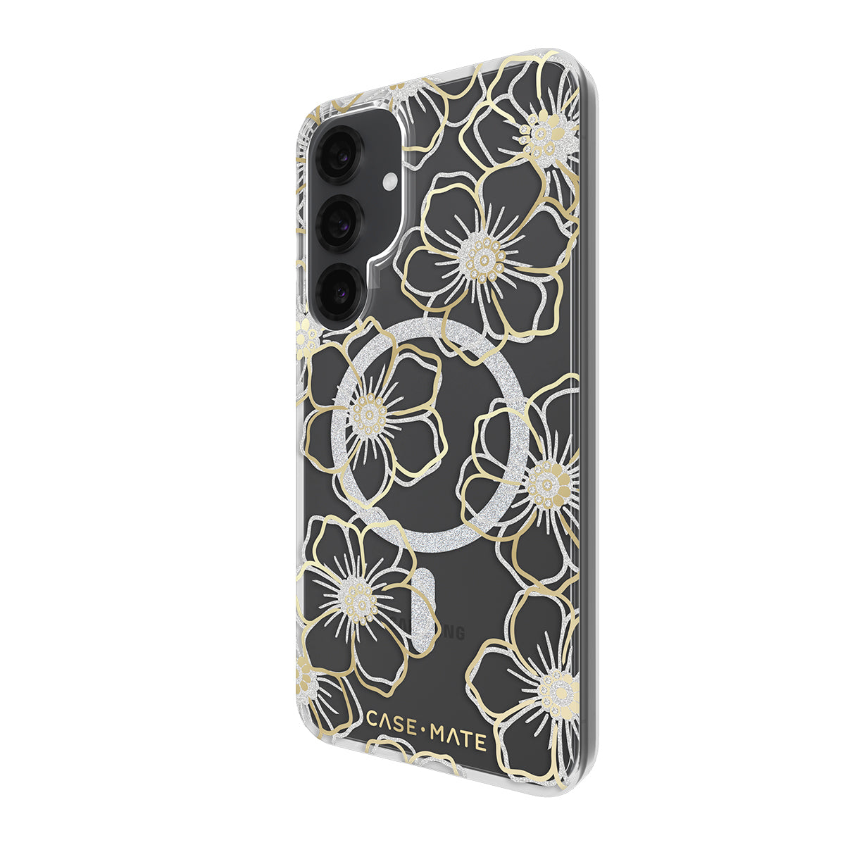 Case-Mate Floral Gems Glitter Rhinestone Case - 10ft Protection CASE-MATE