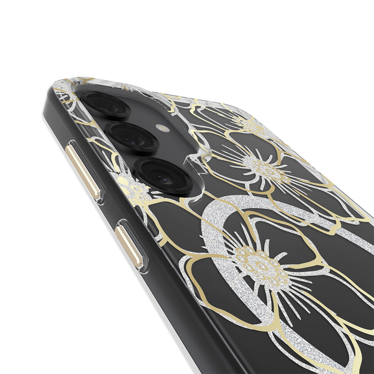 Case-Mate Floral Gems Glitter Rhinestone Case - 10ft Protection CASE-MATE