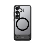 EFM Alta Case with D3O BIO for Samsung Galaxy S25 - Clear / Black
