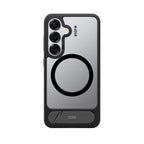 EFM Alta D3O BIO Case for Samsung S25+ - Black/Clear