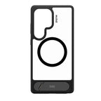 EFM Alta D3O Case for Samsung S25 Ultra - Black/Clear