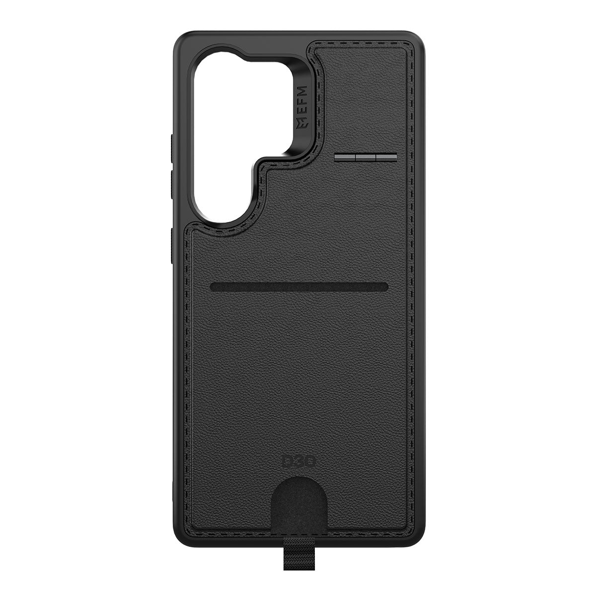 EFM Berlin D3O BIO Wallet Case for Samsung Galaxy S25 Ultra - Black