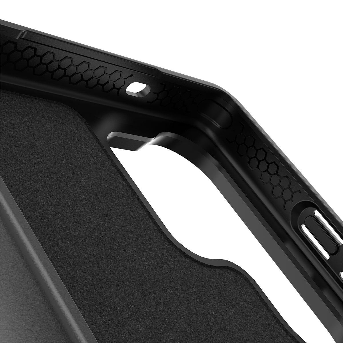 EFM Berlin D3O BIO Wallet Case for Samsung Galaxy S25 Ultra - Black