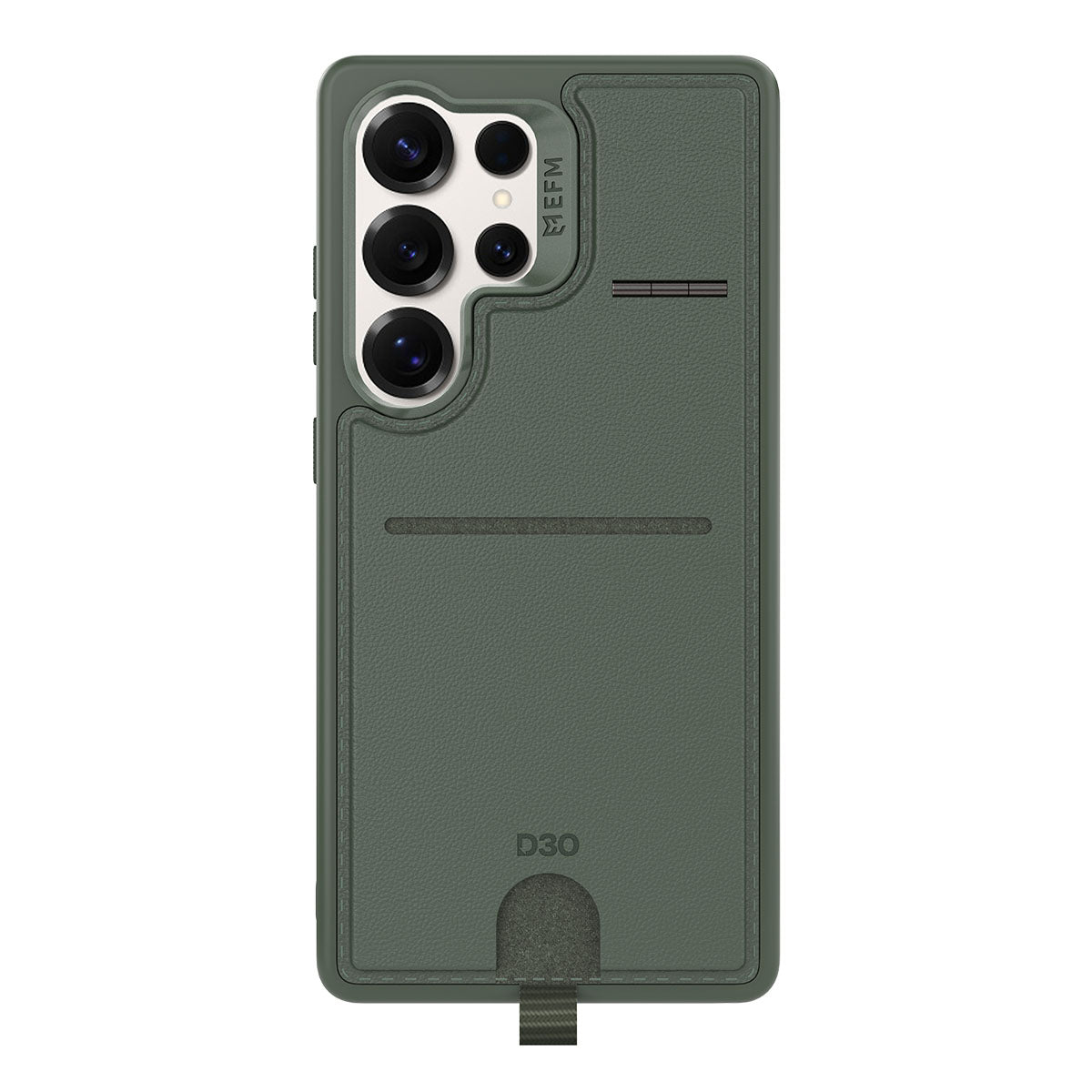 EFM Berlin D3O Wallet Case for Samsung S25 Ultra - Forest Green