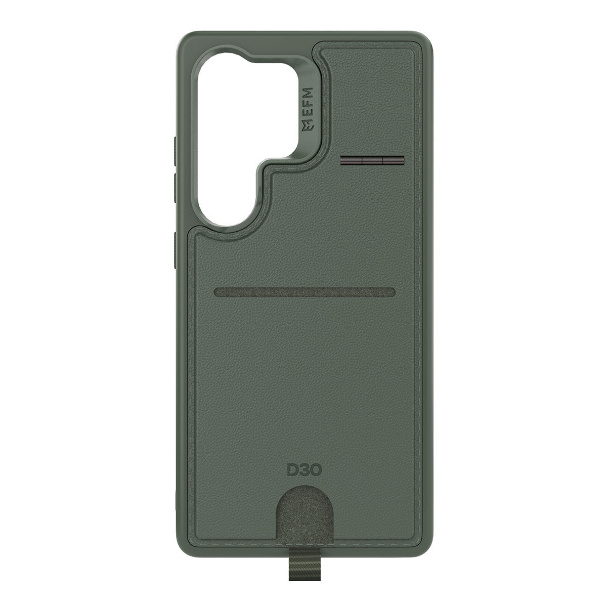EFM Berlin D3O Wallet Case for Samsung S25 Ultra - Forest Green