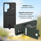 EFM Berlin Wallet Case | D3O BIO Phone Protection & Card Holder EFM