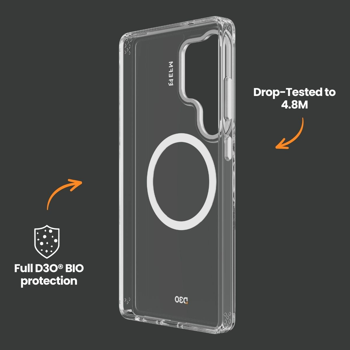 EFM Volta Case | Slim, Stylish 4.8m Drop Protection & Qi2 EFM