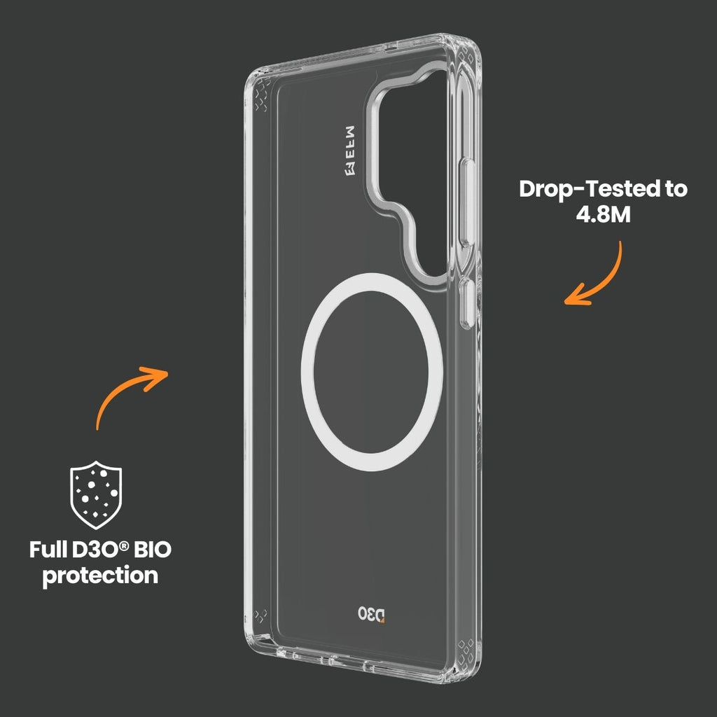 EFM Volta D3O BIO Case for Samsung Galaxy S25 Ultra - Twill Weave